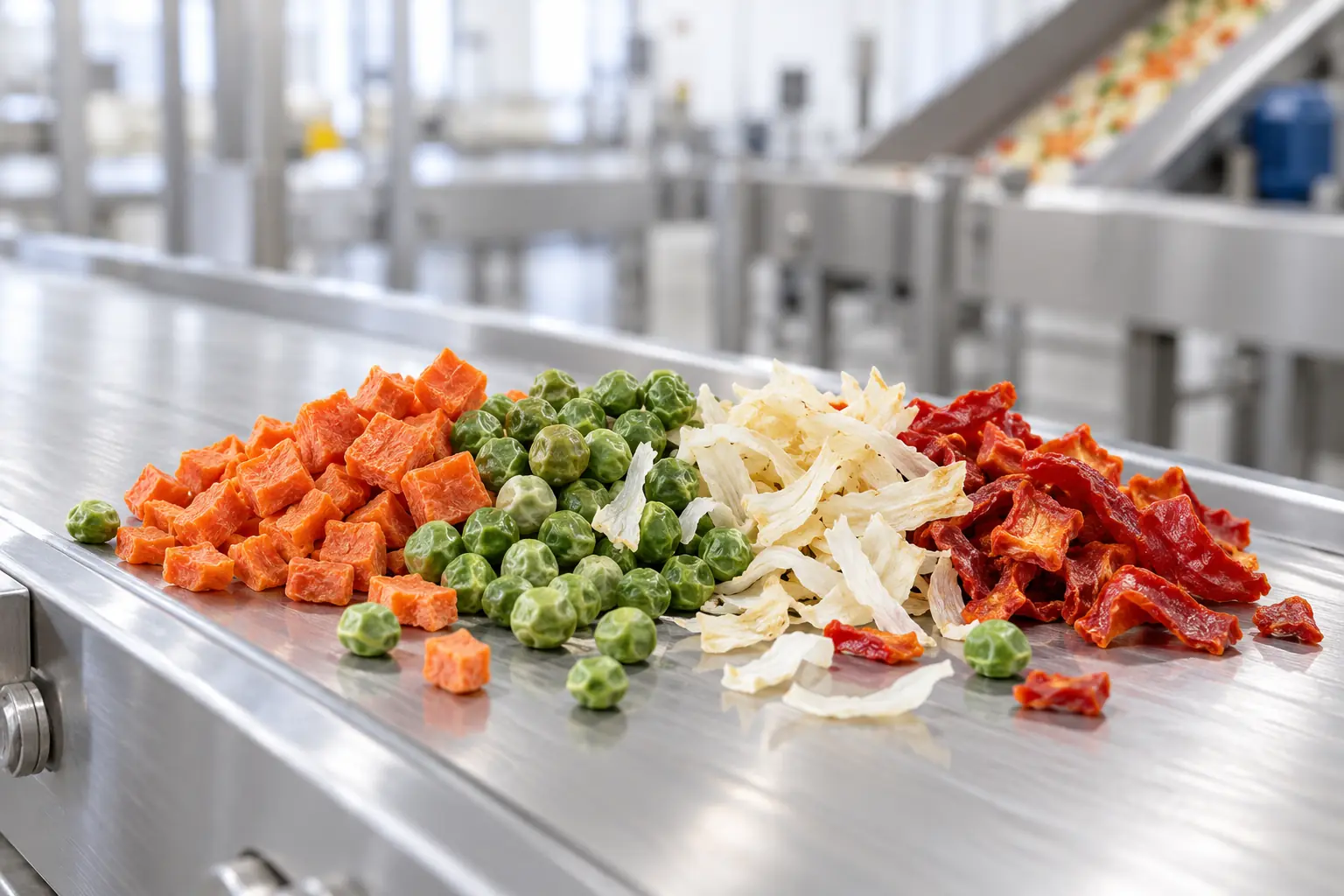 Dehydrated vegetables