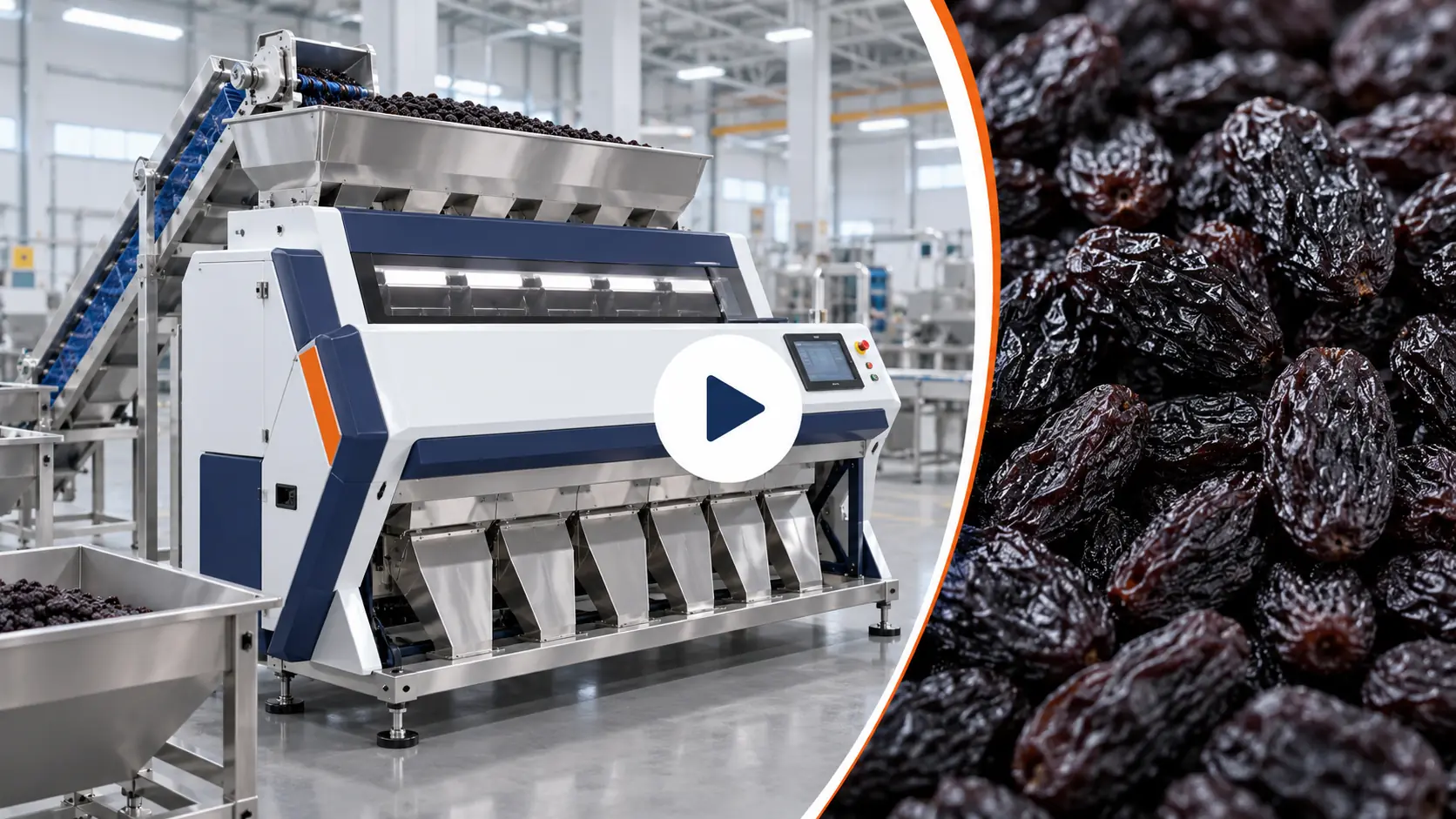 Black Raisin Color Sorter