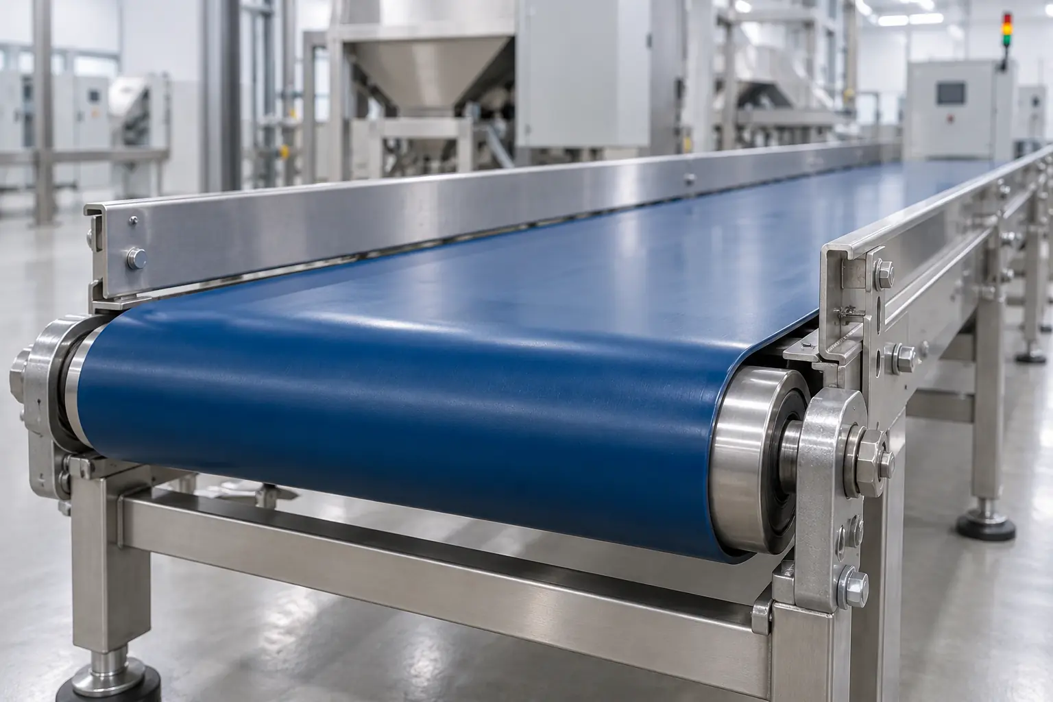 Belt Conveyor Close-up