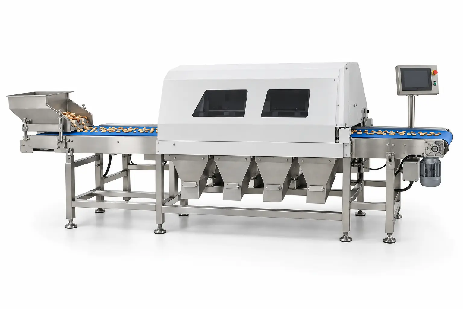 Colour Sorter - Belt – Side View