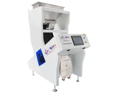 Colour Sorter - Chute – Front View — Bits Intelligent Sorter