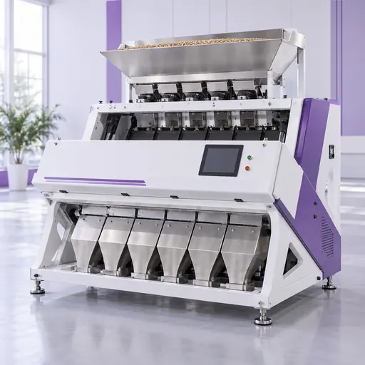 Optical grain sorting machine